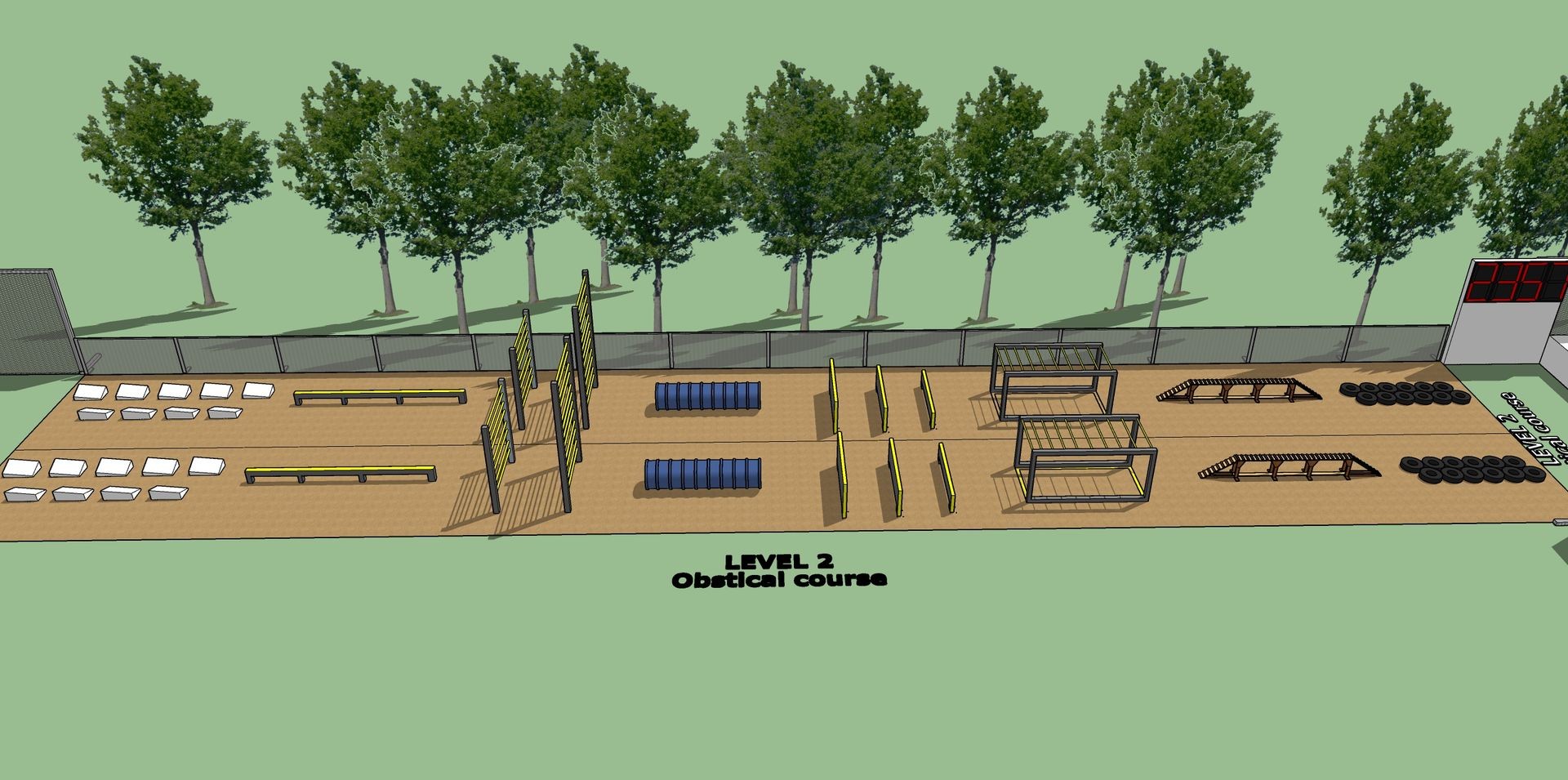 1. Obstacles Playground